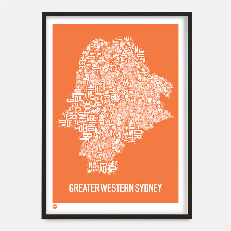 Greater Western Sydney Type Map