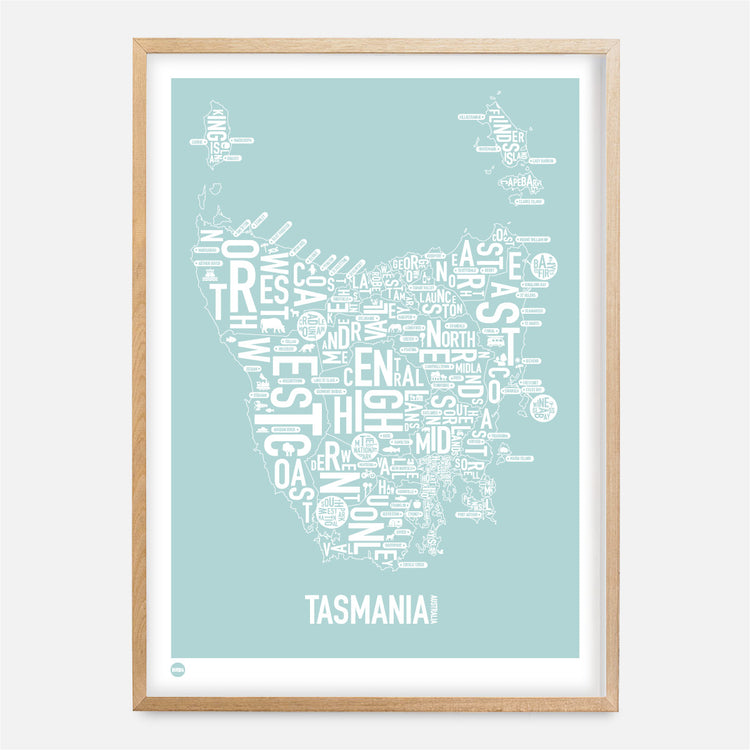 Tasmania Type Map