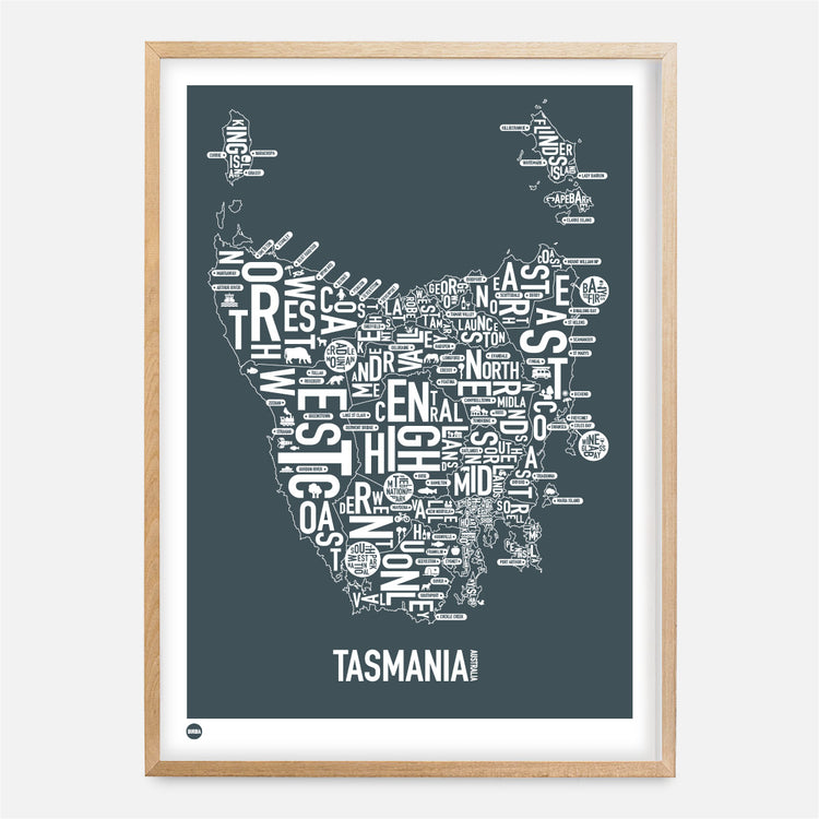 Tasmania Type Map