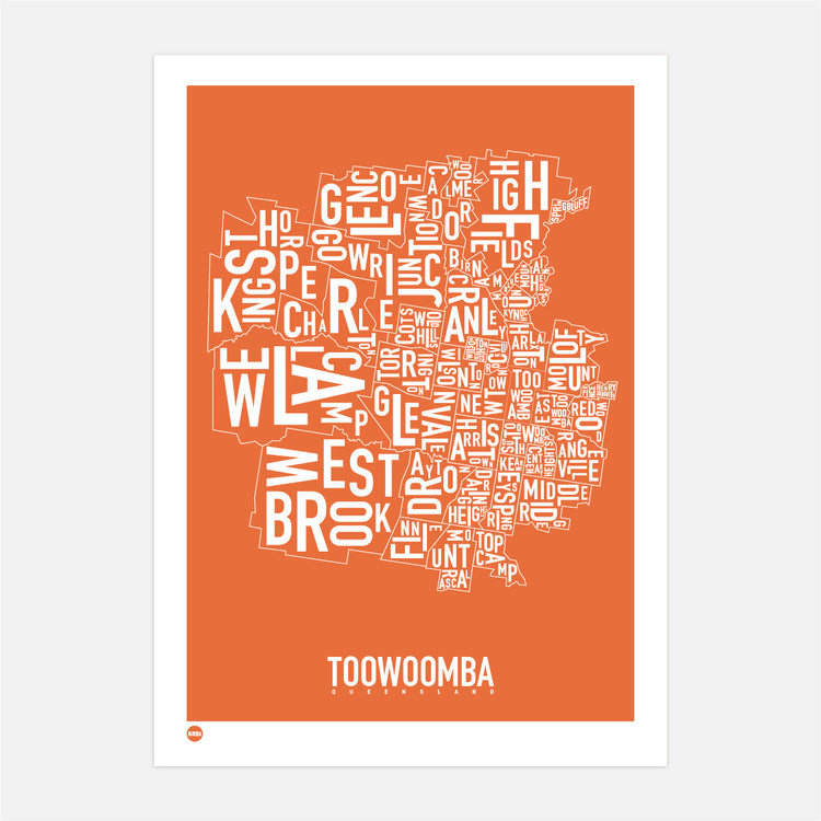 Toowoomba Type Map