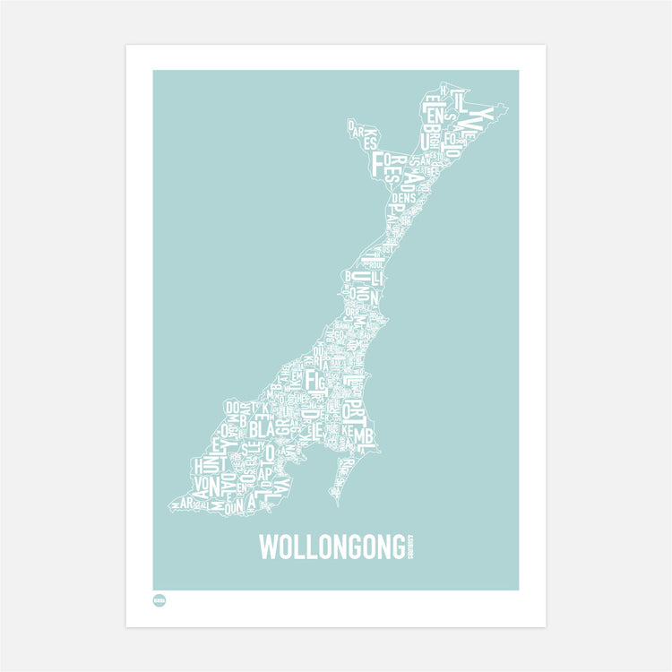 Wollongong Type Map
