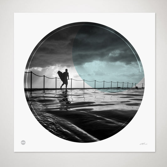 Bronte Pool Circle Print