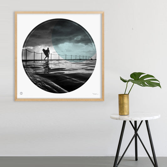 Bronte Pool Circle Print