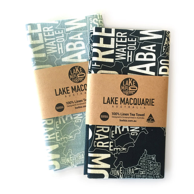 Lake Macquarie Tea Towel