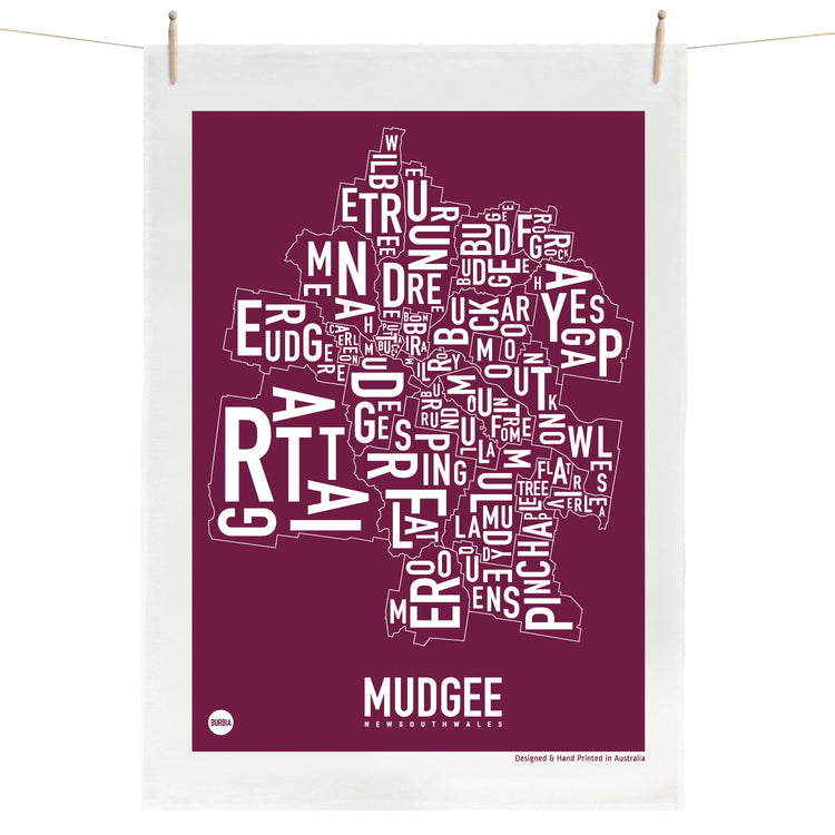 Mudgee Tea Towel