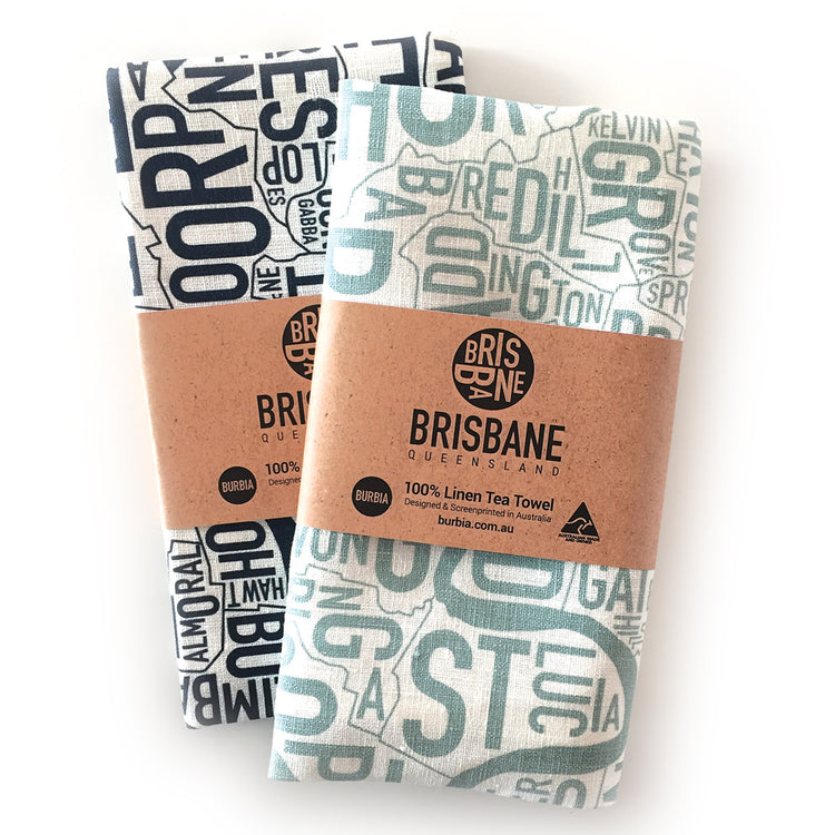 Brisbane Tea Towel