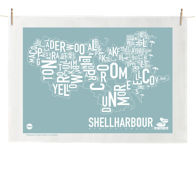 Shellharbour Tea Towel